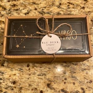 Raw Dunn Virgo ceramic jewelry box set.